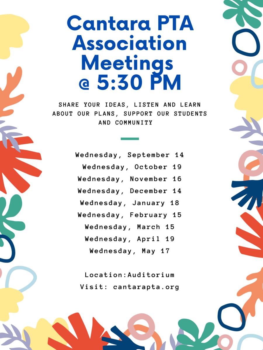 Events – Cantara Street Elementary PTA